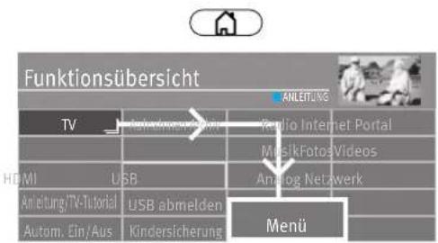 METZ Primus - Einrichtung des TV-Gerätes zur App-Nutzung - 1