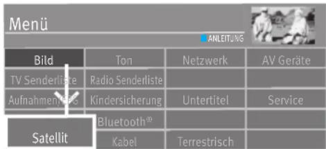 METZ Primus - Weiteren Satelliten einstellen - 1
