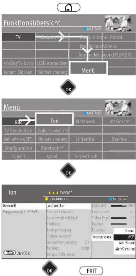 METZ Primus - Equalizer einstellen - 1