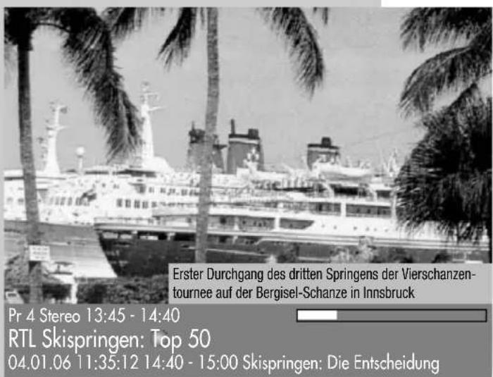 METZ Milos 26 - Programminformation (Zur Zeit läuft ..) - 2