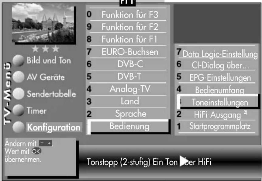 METZ Milos 26 - Ton über HiFi-Verstärker Ton über HiFi/Surround - 6