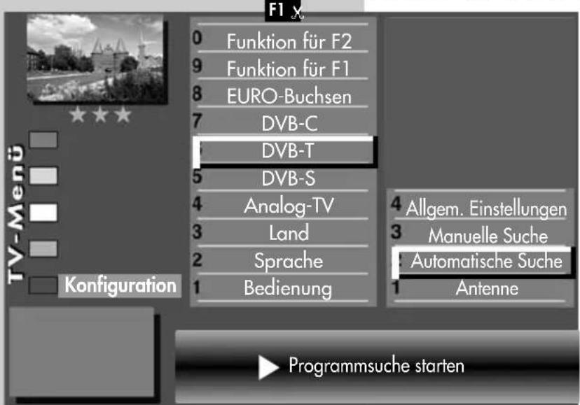 METZ Linus - Automatische Suche durchführen - 1