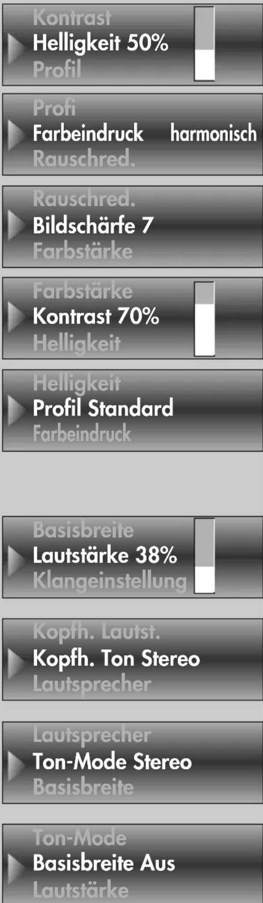 METZ Linea LED 100 - Bildeinstellungen verändern - 1