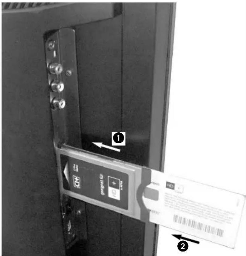 METZ Linea LED 100 - CA-Modul einführen / entfernen - 1