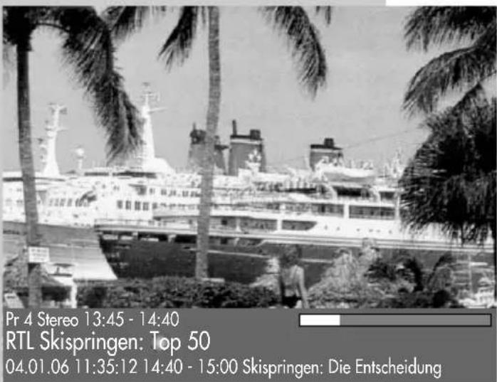 METZ Linea FHDTV 100 - Programminformation (Zur Zeit läuft ...) - 1