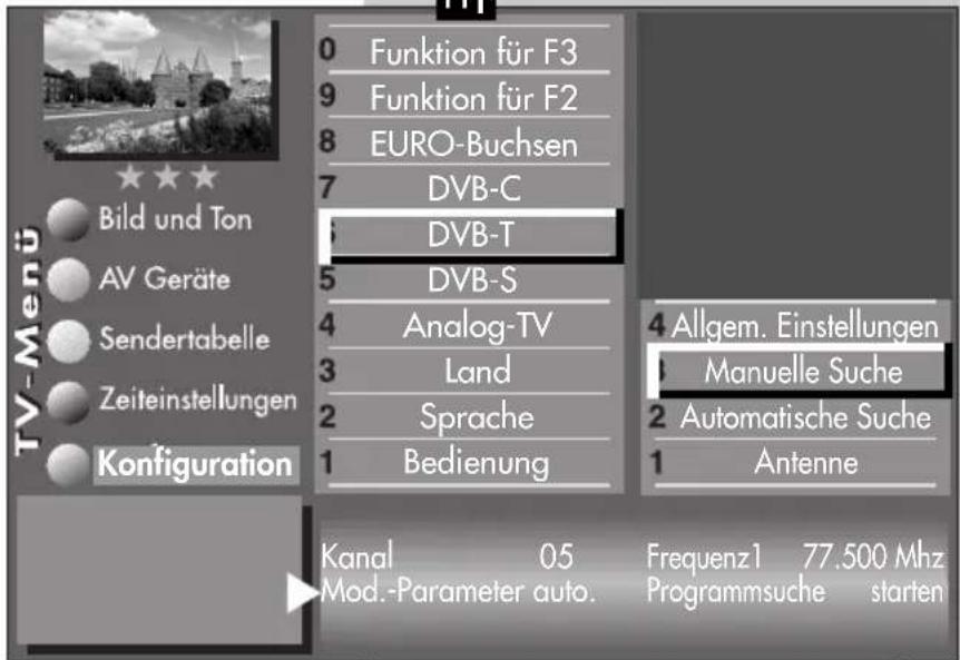 METZ Linea FHDTV 100 - Menü aufrufen - 5