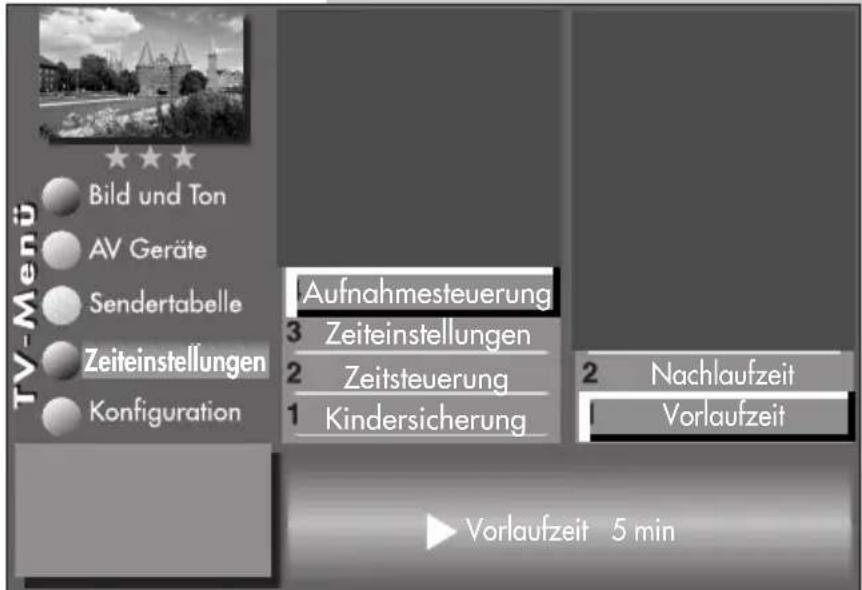 METZ Linea FHDTV 100 - Menü aufrufen - 5