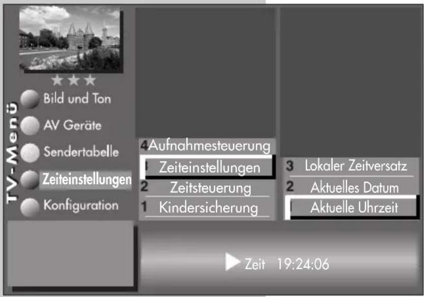 METZ Linea FHDTV 100 - Hinweis: Das Gerät muß dazu mit dem Netzschalter eingeschaltet werden. - 1