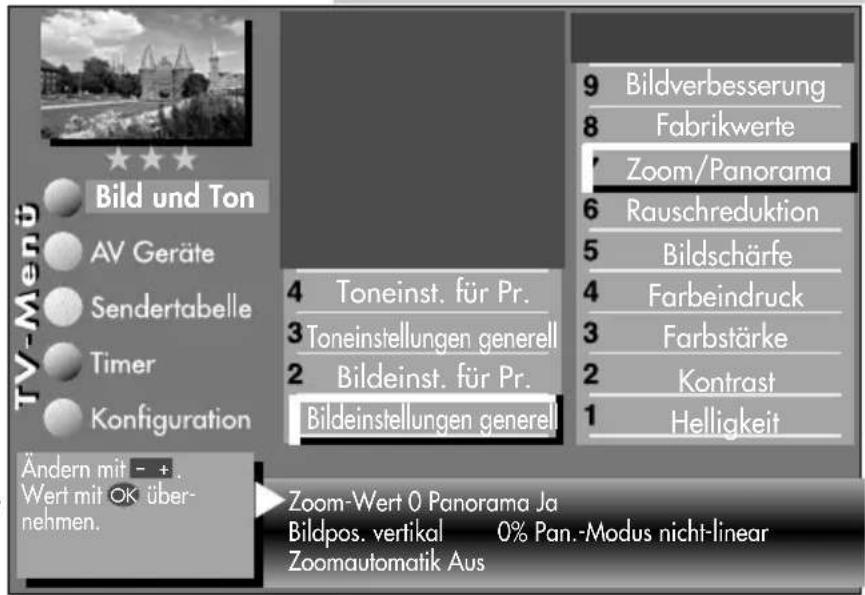 METZ Clarus - Die Funktionen „Panorama“ und „Zoom“ können auch miteinander kombiniert werden. - 5