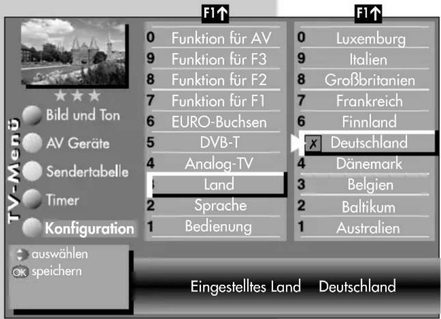 METZ Clarus - Sprachwahl im TV-Menü - 2