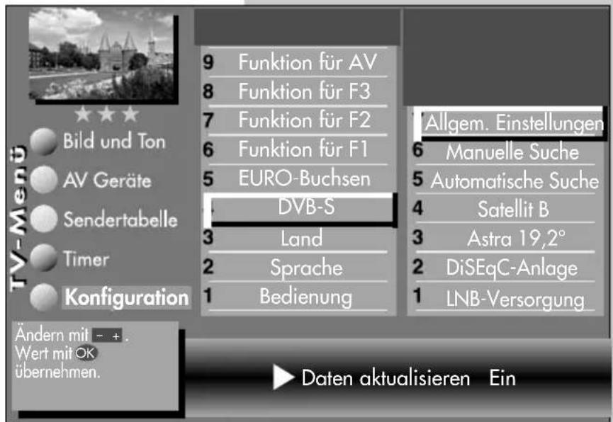 METZ Clarus - Menü aufrufen - 5