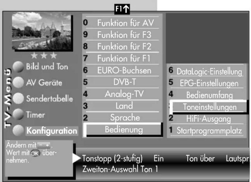 METZ Clarus - Toneinstellungen programmieren - 1