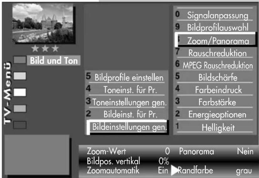 METZ Chorus - Randfarbe einstellen: - 2