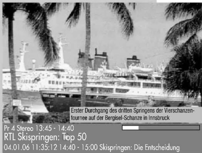 METZ Carat 32-70 - Programminformation (Zur Zeit läuft ..) - 2