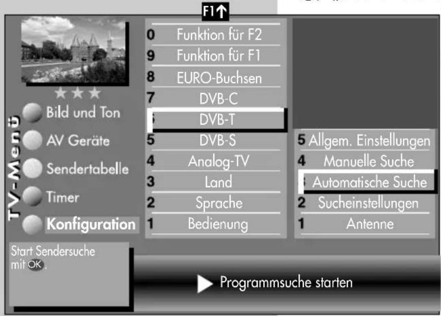 METZ Carat 32-70 - Automatische Suche durchführen - 1