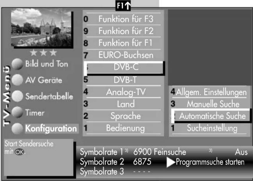 METZ Linus 32 HDTV 100 - Automatische Suche durchführen - 1