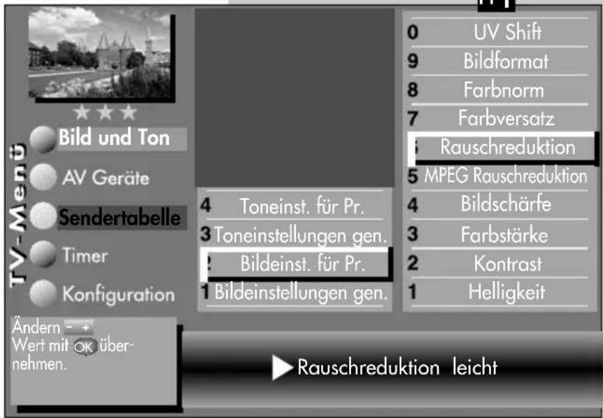 METZ Linus 32 HDTV 100 - Menü aufrufen - 2