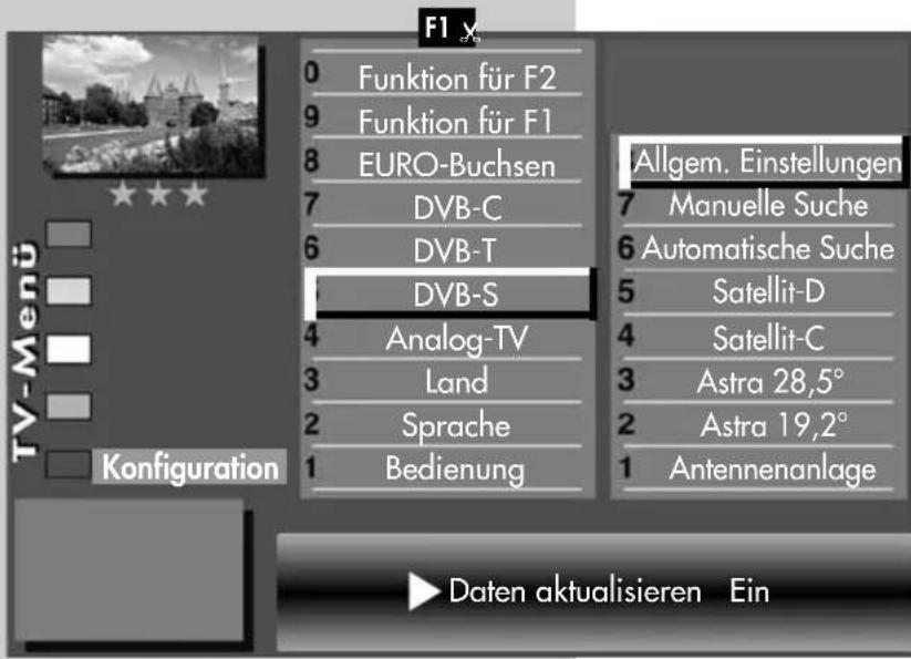METZ Axio pro - Daten aktualisieren einstellen - 1