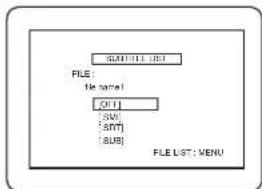 FUNAI LDD-D2006 - DivX® Subtitle - 1