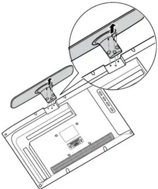 HANNSPREE SL19D - Ständer trennen - 1