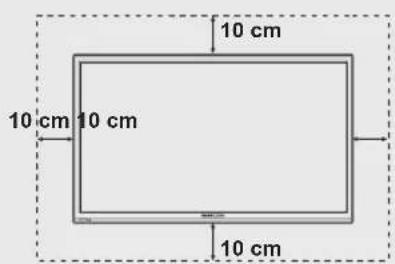 HANNSPREE AD40U - Wandmontageset installieren - 4
