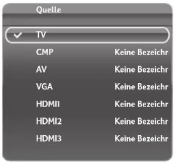 HANNSPREE AD40U - Eingangsquelle auswählen - 1