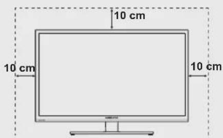 HANNSPREE AD40U - Wandmontageset installieren - 3