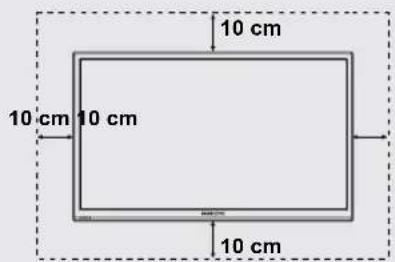 HANNSPREE AD32U - Wandmontageset installieren - 4
