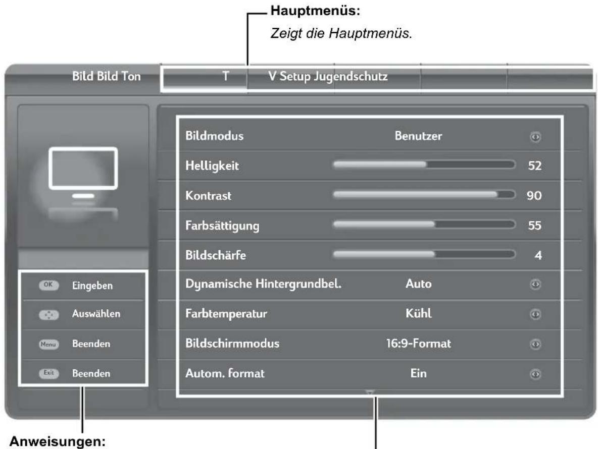 HANNSPREE AD32U - Einstellungen des Bildschirmmenüs (OSD) anpassen - 1