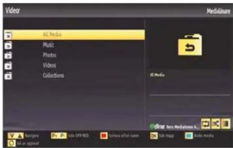 Finlux 47FLSKR170LHCD - Steg 3: Spela delade fi ler via mediabläddraren - 3