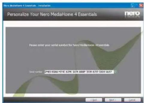 Finlux 47FLSKR170LHCD - To install Nero MediaHome, please proceed as follows: - 3