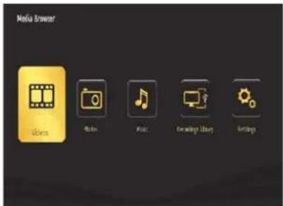 Finlux 47FLSKR170LHCD - Step 3: Play Shared Files via Media Browser - 1
