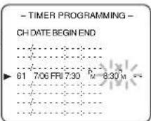 SYLVANIA 6727DC - Set end hour - 1
