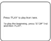 SYLVANIA 6727DC - Press the STOP button during playback. - 1