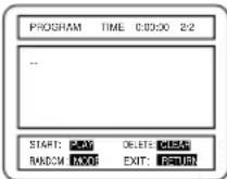 SYLVANIA 6727DC - Press the MODE button in stop mode. - 1