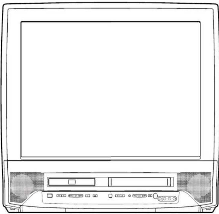 SYLVANIA 6727DC - COLOR TV/DVD/VHS 6719DC (19 inch) 6727DC (27 inch) - 1