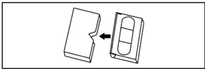 SYLVANIA 6727DC - REMOVING A CASSETTE - 1