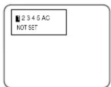 SYLVANIA 6727DC - Set the marker - 1
