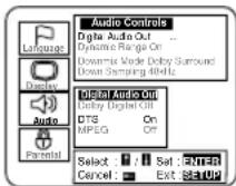 SYLVANIA 6727DB - Press the ▲/▼ buttons to select a desired item, and then press the ENTER button. - 2