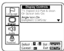 SYLVANIA 6727DB - On Screen Info (Default : On) - 1
