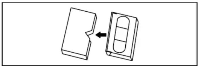 SYLVANIA 6727DB - REMOVING A CASSETTE - 1