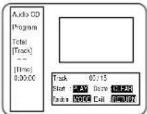 SYLVANIA 6727DB - Press the MODE button in stop mode. - 1