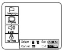 SYLVANIA 6727DB - Press the SETUP button. - 1