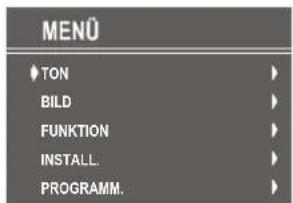 DURABASE DB-2106TV - Menüsystem - 1