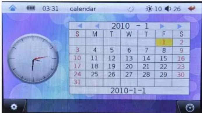 DENVER MPM-4038 - Kalender - 1