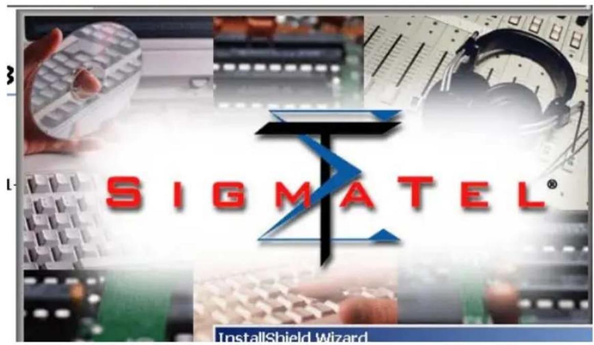 SIGMATEL® InstallShield Wizard