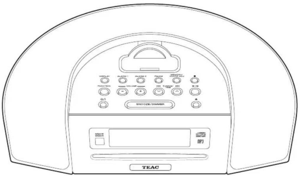 DISPLAY RUMBER 1 RUMBER 2 POTATO MASCOTIVE MOZZARES FUNCTION VOLUME TUBE G/1 SNOOZR/ DIMMER MASCOTIVE MASCOTIVE MP3 TEAC