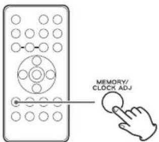 MEMORY/ CLOCK ADJ