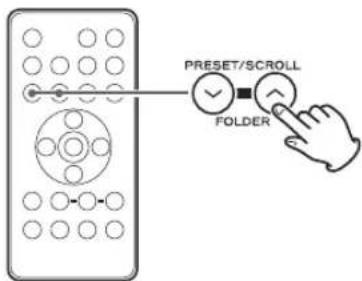 PRESET/SCROLL FOLDER
