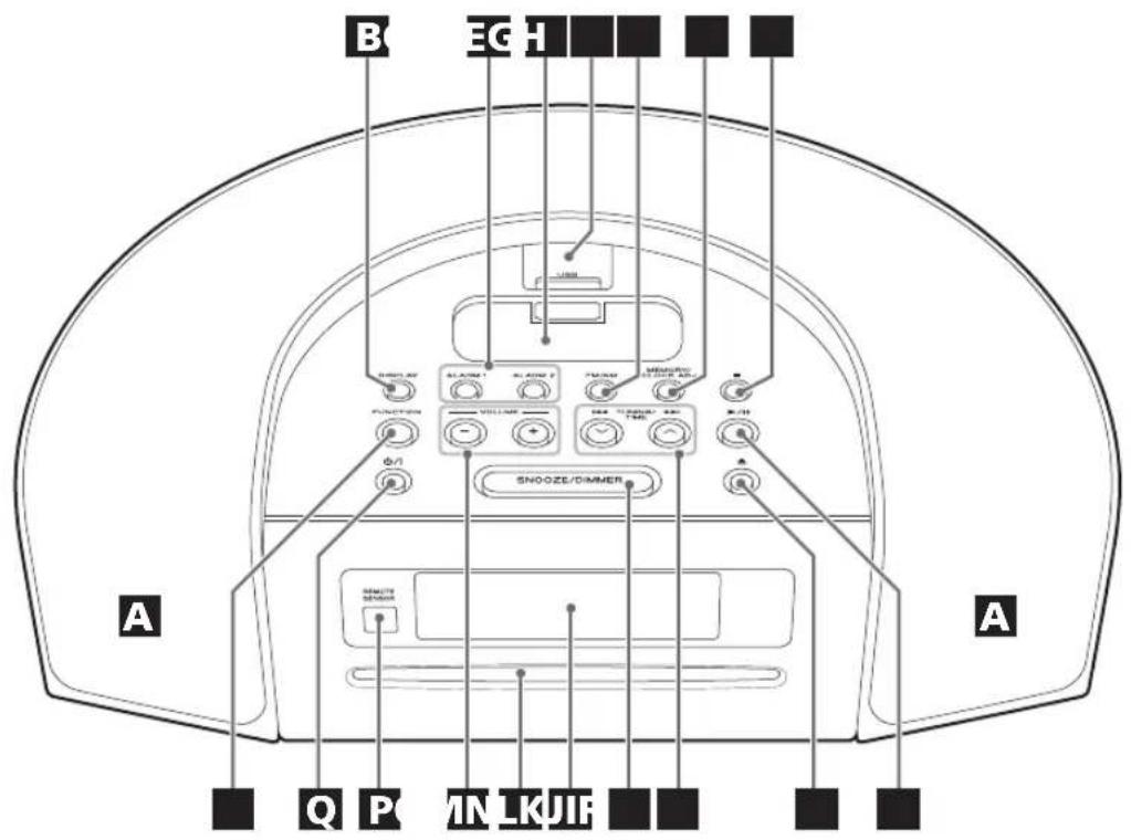 TEAC SR-L280i - Precauzioni sull'uso delle batterie a bottone. - 1